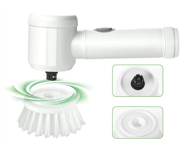 TurboClean – Escova Elétrica de Limpeza Profunda
