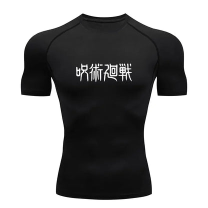 Camiseta Compressão Jujutsu Kaisen Dry Fit | Performance e Conforto