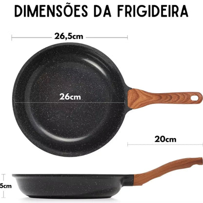 Frigideira Antiaderente Cerâmica