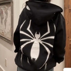 Hoodie Spider Oversized | Estilo Y2K Premium