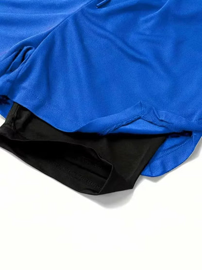 Shorts Fitness 2 em 1 | Máximo Desempenho