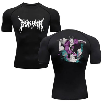 Camiseta Compressão Jujutsu Kaisen Dry Fit | Performance e Conforto