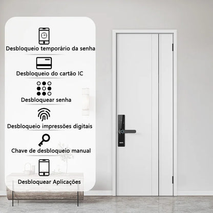 Fechadura Inteligente com Biometria e App