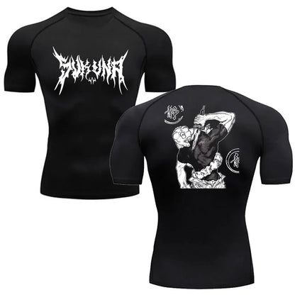Camiseta Compressão Jujutsu Kaisen Dry Fit | Performance e Conforto