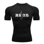 Camiseta Compressão Jujutsu Kaisen Dry Fit | Performance e Conforto