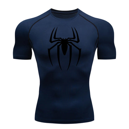 Camiseta Compressão Spider | Secagem Rápida e Performance