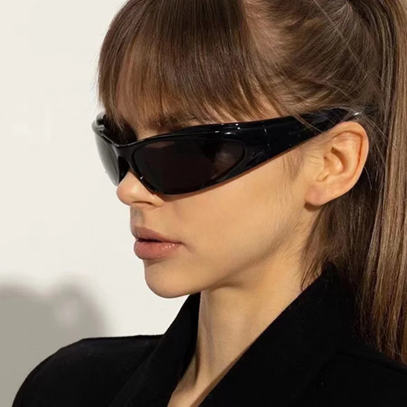 Óculos Vintage Oval UV400 | Estilo Retrô Premium