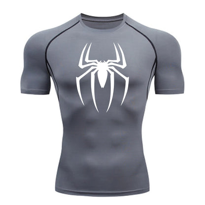 Camiseta Compressão Spider | Secagem Rápida e Performance