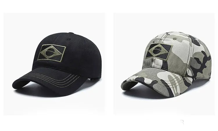 Boné Tactical Camo | Aventura e Conforto