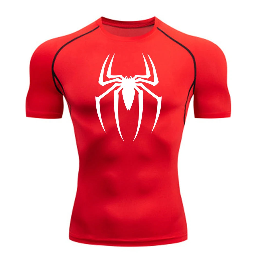 Camiseta Compressão Spider | Secagem Rápida e Performance