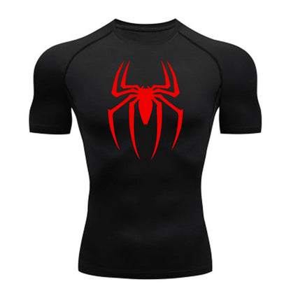Camiseta Compressão Spider | Secagem Rápida e Performance
