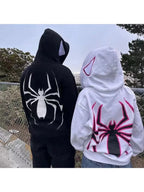Hoodie Spider Oversized | Estilo Y2K Premium