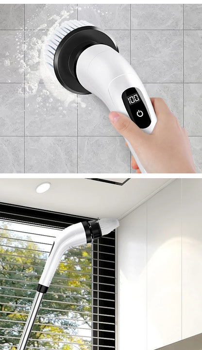 TurboClean – Escova Elétrica de Limpeza Profunda