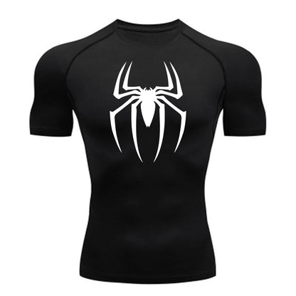 Camiseta Compressão Spider | Secagem Rápida e Performance