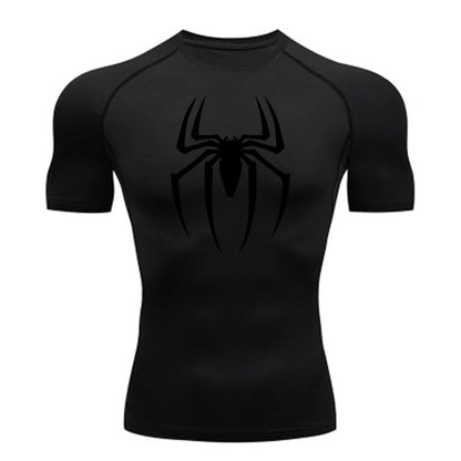 Camiseta Compressão Spider | Secagem Rápida e Performance