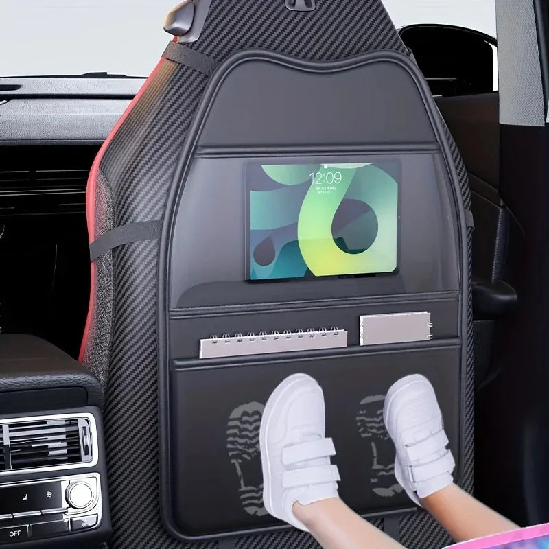 Protetor de Banco Automotivo com Porta-Tablet