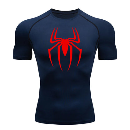 Camiseta Compressão Spider | Secagem Rápida e Performance