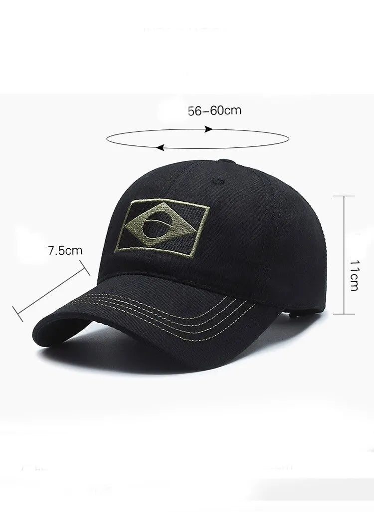 Boné Tactical Camo | Aventura e Conforto