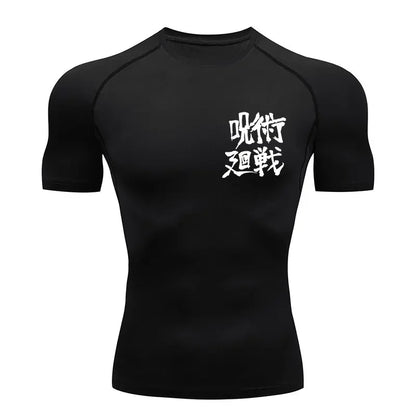 Camiseta Compressão Jujutsu Kaisen Dry Fit | Performance e Conforto