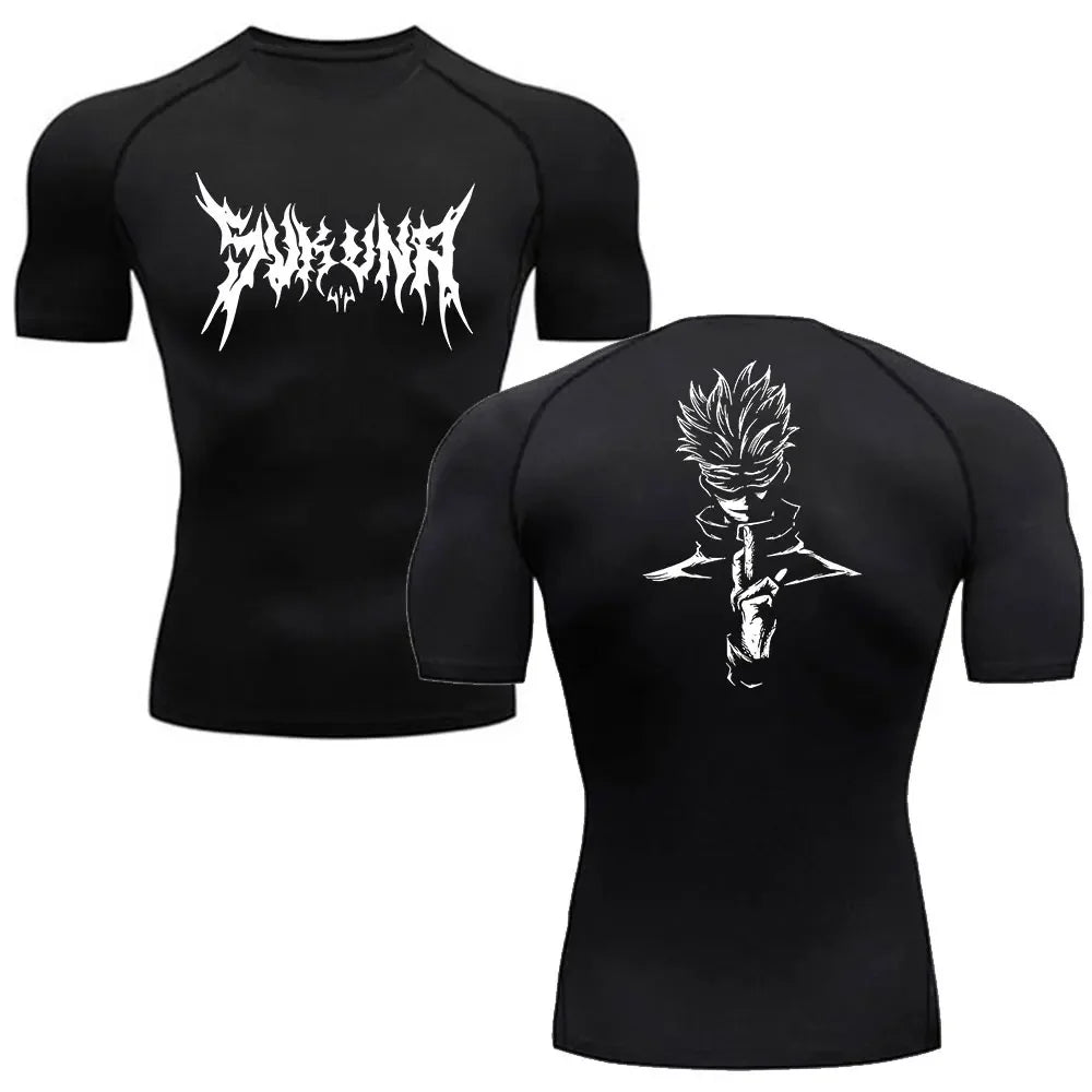 Camiseta Compressão Jujutsu Kaisen Dry Fit | Performance e Conforto