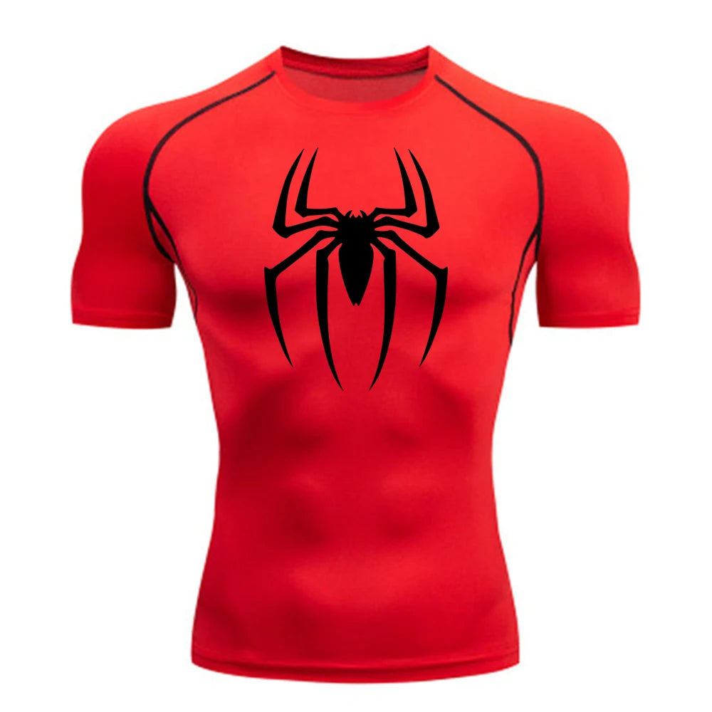 Camiseta Compressão Spider | Secagem Rápida e Performance
