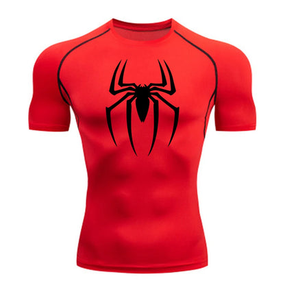 Camiseta Compressão Spider | Secagem Rápida e Performance
