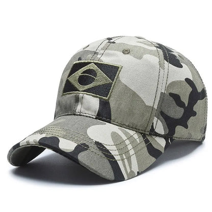 Boné Tactical Camo | Aventura e Conforto